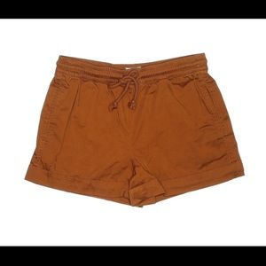 Lou & Grey Dark Orange Drawstring Shorts M